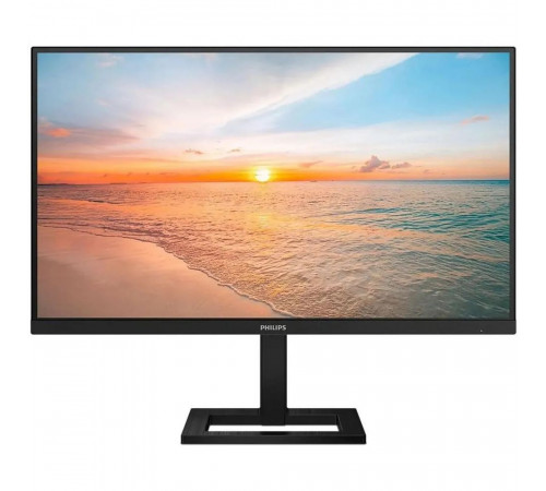 Монитор 27" PHILIPS 27E1N1800AE IPS, 3840x2160, 60Hz, 4ms, 350сd/m, 1000:1, 2xHDMI(2.0), 1xDP(1.4), HAS, InPSU, Speakers, Vesa 100, Black