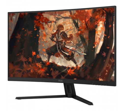 Монитор 31.5" AOC CQ32G4VE Curved VA, 2560x1440, 180Hz, 1ms, 300сd/m, 3500:1, HDR10, 2xHDMI(2.0), DP(1.4), InPSU, Vesa 100, Black/Grey
