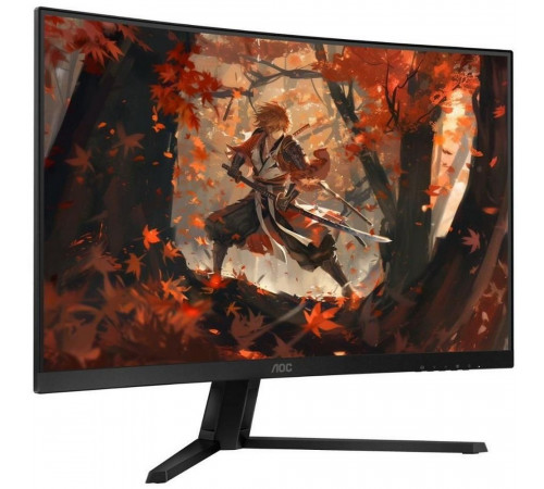 Монитор 31.5" AOC CQ32G4VE Curved VA, 2560x1440, 180Hz, 1ms, 300сd/m, 3500:1, HDR10, 2xHDMI(2.0), DP(1.4), InPSU, Vesa 100, Black/Grey