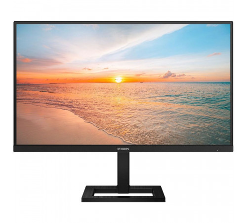 Монитор 27" PHILIPS 27E1N1900AE  IPS, 3840x2160, 60Hz, 4ms, 350сd/m, 1000:1, HDR10 | 2xHDMI(2.0), Type-C(PD-65W), 2xUSB 3.2 | HAS, InPSU, Speakers, Vesa 100, Black