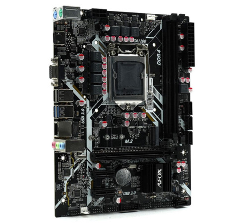 Материнская плата Afox IH410D4-MA5-V4 (LGA1200)