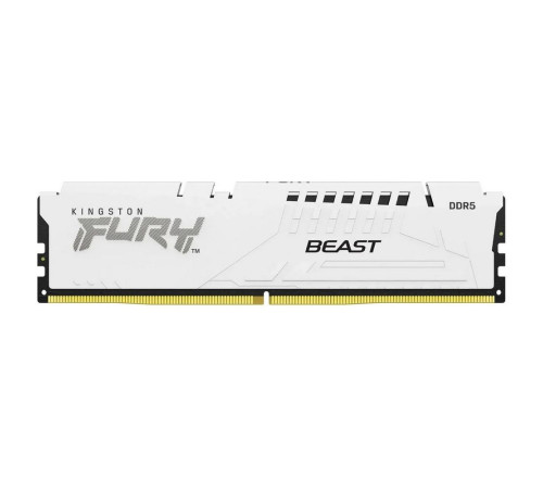 Модуль оперативной памяти Kingston 16GB FURY Beast White EXPO DDR5 6000Mhz PC5-48000 CL36 DIMM
