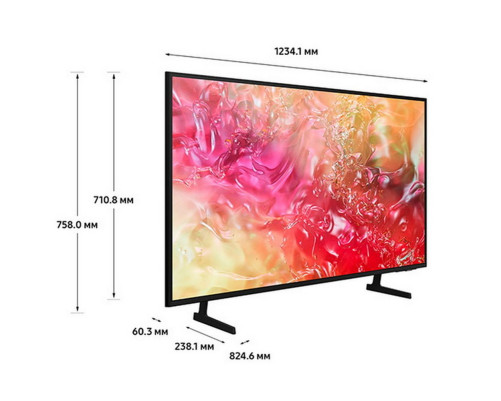 Телевизор LED 55" SAMSUNG UE55DU7100UXRU Телевизор LED 55" SAMSUNG UE55DU7100UXRU