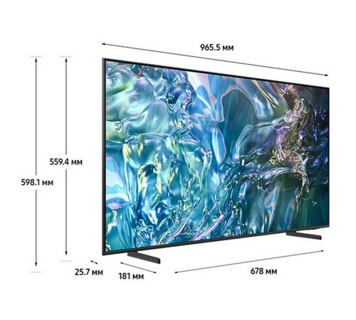 Телевизор Q-LED 43" SAMSUNG QE43Q60DAUXRU