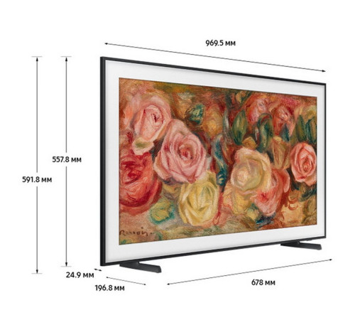 Телевизор Q-LED 43" SAMSUNG QE43LS03DAUXRU