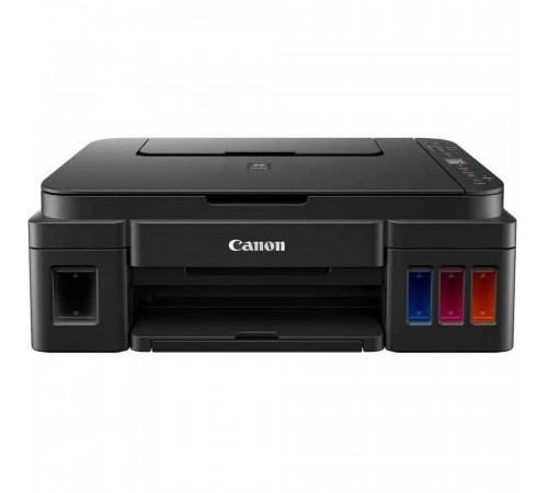 МФУ струйное Canon Pixma G3416, A4, цветная печать, 5 стр/мин, 4800x1200 dpi, USB/WiFi/СНПЧ, чёрный корпус (2315C052AB)