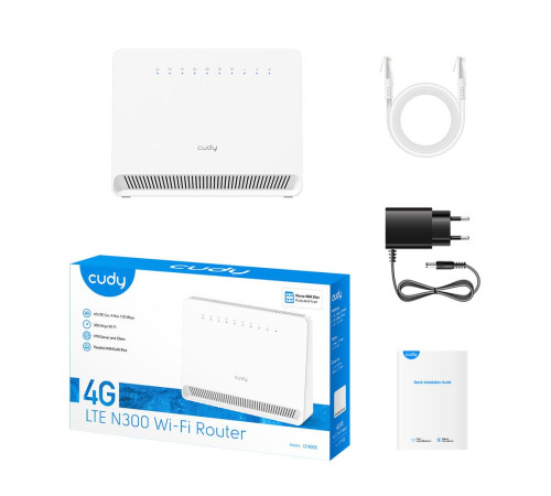 Маршрутизатор CUDY LT400E, белый