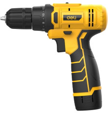 Дрель-шуруповерт аккумуляторная Deli DL-DZ12-4A2 (1 АКБ*2Ач+ЗУ, 12В, 30Нм)