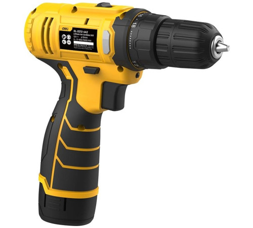 Дрель-шуруповерт аккумуляторная Deli DL-DZ12-4A2 (1 АКБ*2Ач+ЗУ, 12В, 30Нм)