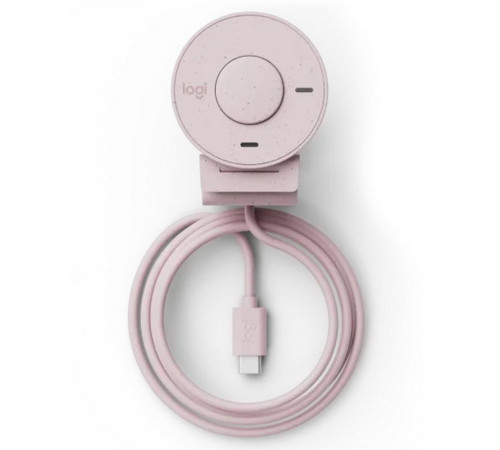Веб-камера Logitech BRIO 300, розовый