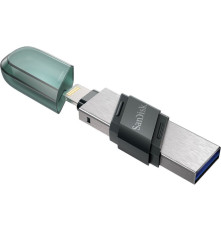 USB накопитель 64GB SanDisk iXpand USB 3.2 Gen 1, зеленый