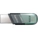 USB накопитель 64GB SanDisk iXpand USB 3.2 Gen 1, зеленый