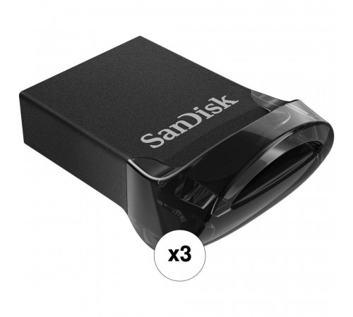 USB накопитель SanDisk Ultra Fit 32GB, USB 3.1 - Small Form Factor Plug & Stay Hi-Speed USB Drive