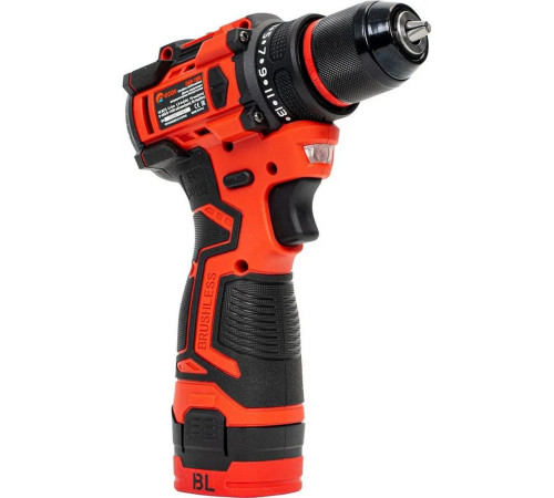 Дрель-шуруповерт аккумуляторная EDON UAD-16BL (2 АКБ*1,5Ач+ЗУ, 16В, 30Нм, кейс)