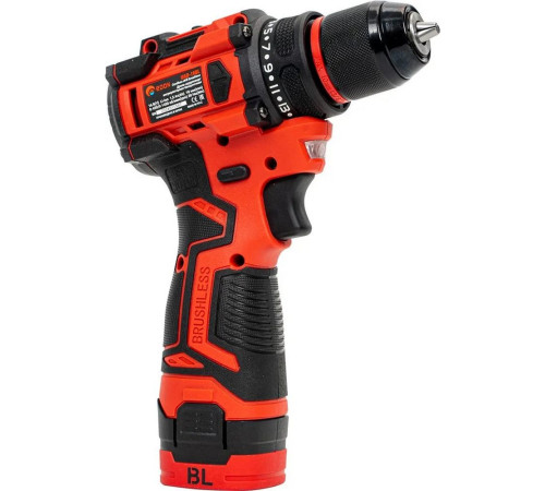 Дрель-шуруповерт аккумуляторная EDON UAD-16BL (2 АКБ*1,5Ач+ЗУ, 16В, 30Нм, кейс)