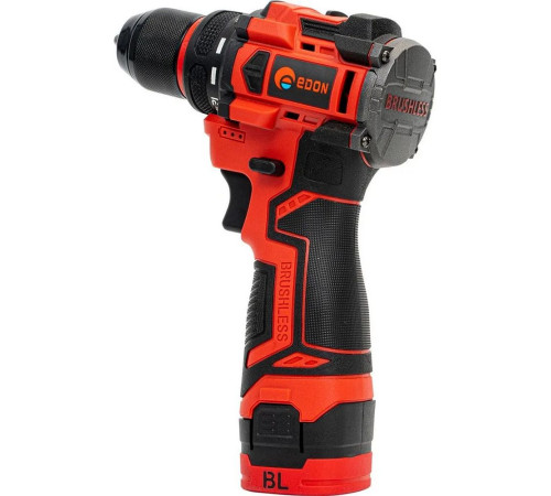 Дрель-шуруповерт аккумуляторная EDON UAD-16BL (2 АКБ*1,5Ач+ЗУ, 16В, 30Нм, кейс)