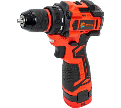 Дрель-шуруповерт аккумуляторная EDON UAD-16BL (2 АКБ*1,5Ач+ЗУ, 16В, 30Нм, кейс)