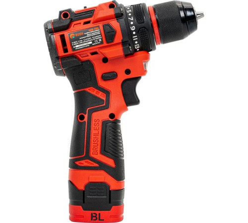 Дрель-шуруповерт аккумуляторная EDON UAD-16BL (2 АКБ*1,5Ач+ЗУ, 16В, 30Нм, кейс)