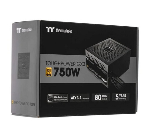 Блок питания 750 Вт Thermaltake Toughpower GX3, черный