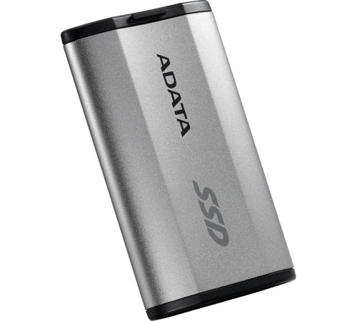 Внешний накопитель SSD 2TB ADATA SD810, USB 3.2, серебристый