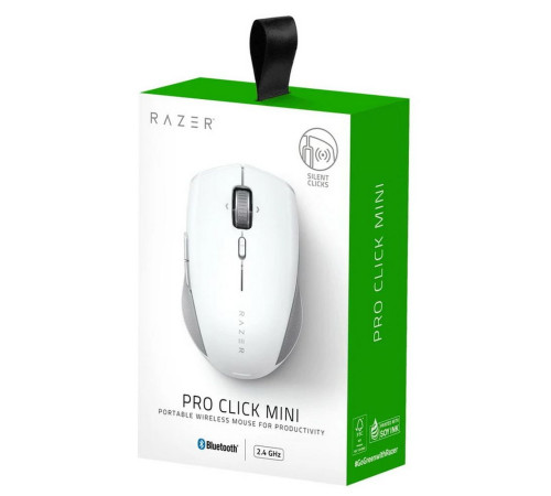 Мышь беспроводная игровая Razer Pro Click Mini, белый/серый