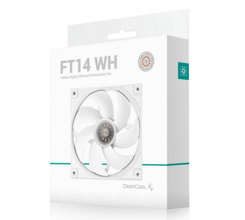 Вентилятор для корпуса Deepcool FT14 WH, белый
