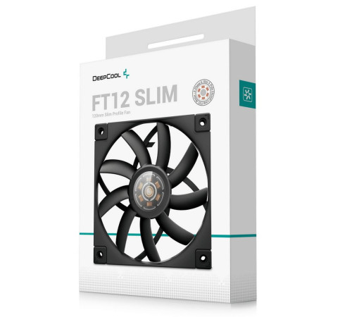 Вентилятор для корпуса Deepcool FT12 SLIM, черный