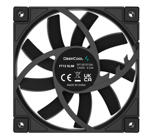 Вентилятор для корпуса Deepcool FT12 SLIM, черный