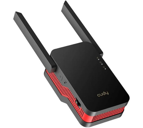 Усилитель/повторитель Wi-Fi CUDY RE3000, черный
