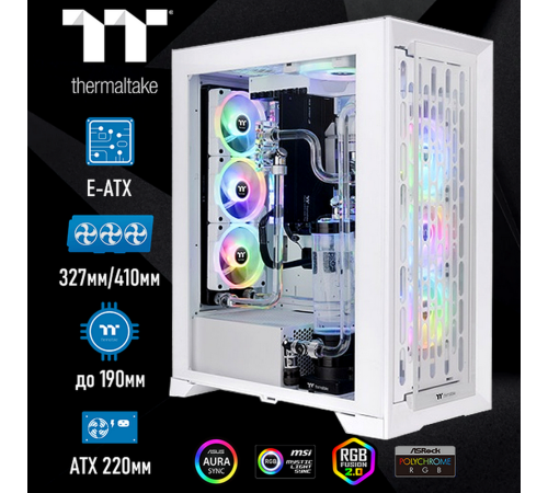 Корпус Thermaltake CTE T500 TG CA-1X8-00F6WN-01