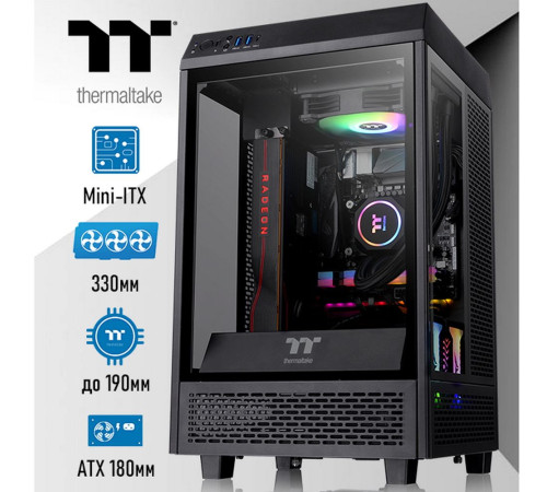 Корпус Thermaltake The Tower 100 CA-1R3-00S1WN-00