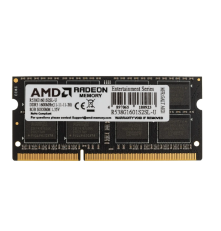 Модуль оперативной памяти AMD Radeon 8GB R5 Entertainment Series Black DDR3L 1600Mhz SO-DIMM, CL11, 1.35V, Retail