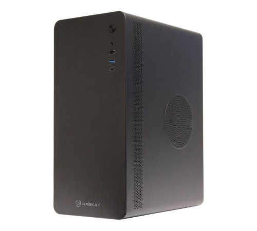 Персональный компьютер Raskat STANDART 500, Intel Core i5-12400, RAM 16GB, SSD 256GB, noOS, черный