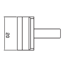 Жало со встроенным нагревателем , T130-20D