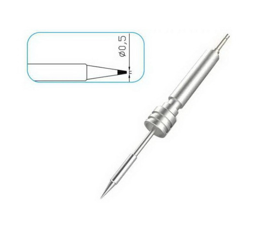 Жало со встроенным нагревателем , T950-0.5I