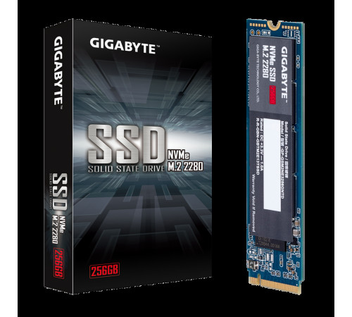 Твердотельный накопитель Gigabyte GP-GSM2NE3256GNTD, 256GB, M.2(22x80mm)