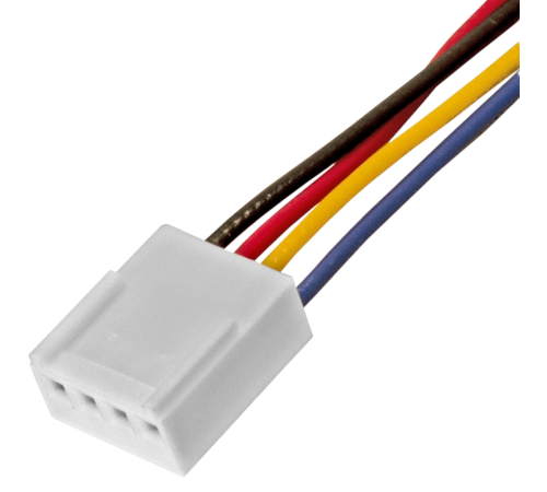 Вентилятор для корпуса ExeGate EX12025H4P-PWM, черный