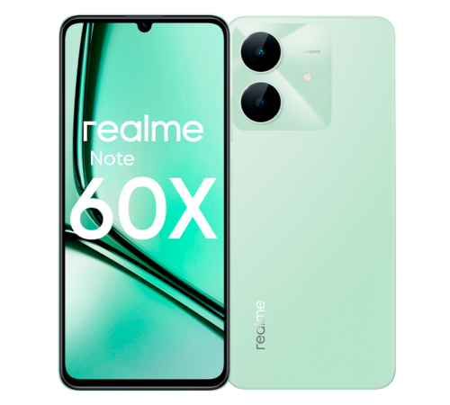 Смартфон Realme 60х RMX3938 3+64GB, зеленый