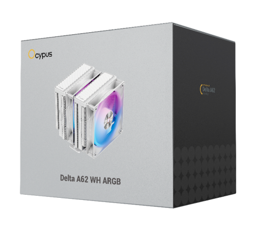 Вентилятор для процессора Ocypus Delta A62, белый