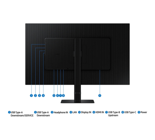 Монитор SAMSUNG S32D804UAI ViewFinity S8 S80UD UHD (32")