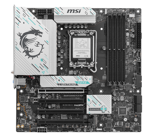 Материнская плата MSI B860M GAMING PLUS WIFI (LGA1851)