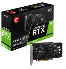 Видеокарта MSI RTX3050 VENTUS 2X E OC 6GB, GDDR6/96-bit