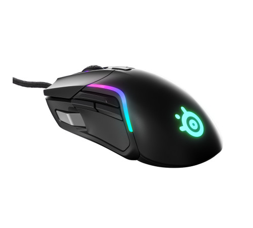 Мышь проводная игровая SteelSeries Rival 5, черный