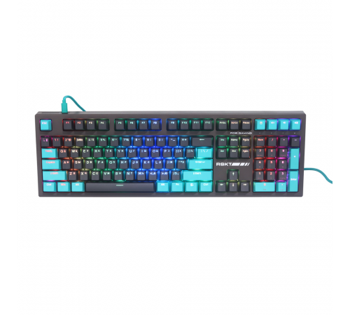 Клавиатура проводная игровая Raskat KM002, USB, серый
