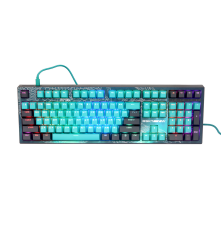 Клавиатура проводная игровая Raskat KM002, USB, зеленый