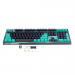 Клавиатура проводная игровая Raskat KM002, USB, зеленый