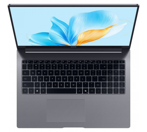 Ноутбук HONOR MagicBook X16, Intel Core i3-1315U/8Gb (soldered D4)/SSD512Gb/UMA/16"/IPS/WUXGA/1920x1200/60Hz/NoOS/серый
