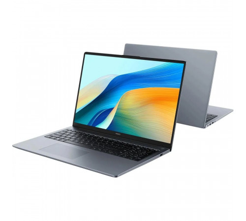 Ноутбук Huawei MateBook D16 Intel Core i5-13420H/16Gb/SSD512Gb/16"/IPS/WUXGA/1920x1200/60Hz/NoOS/серый