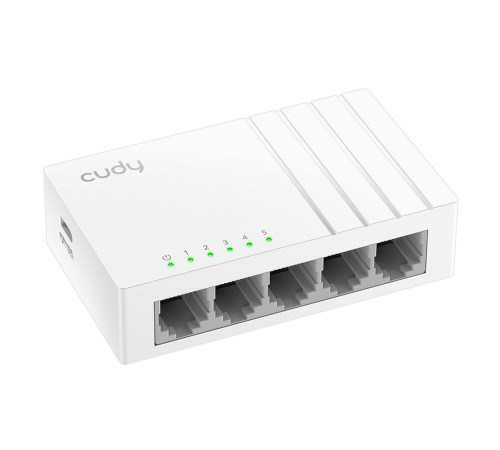 Коммутатор CUDY GS105U, белый