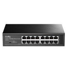Коммутатор CUDY FS1016, черный